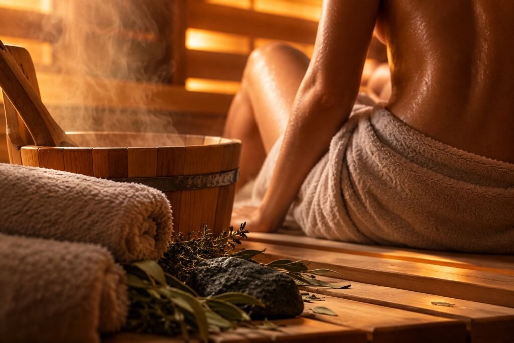 Sauna & Heraklis Combo treatment at Acropolis Touch spa in Athens
