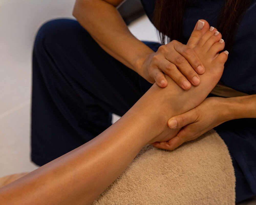 Hermes Foot Massage treatment at Acropolis Touch spa in Athens