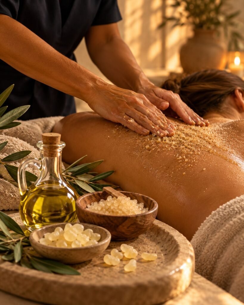 Greek Herbal Body Treatment treatment at Acropolis Touch spa in Athens
